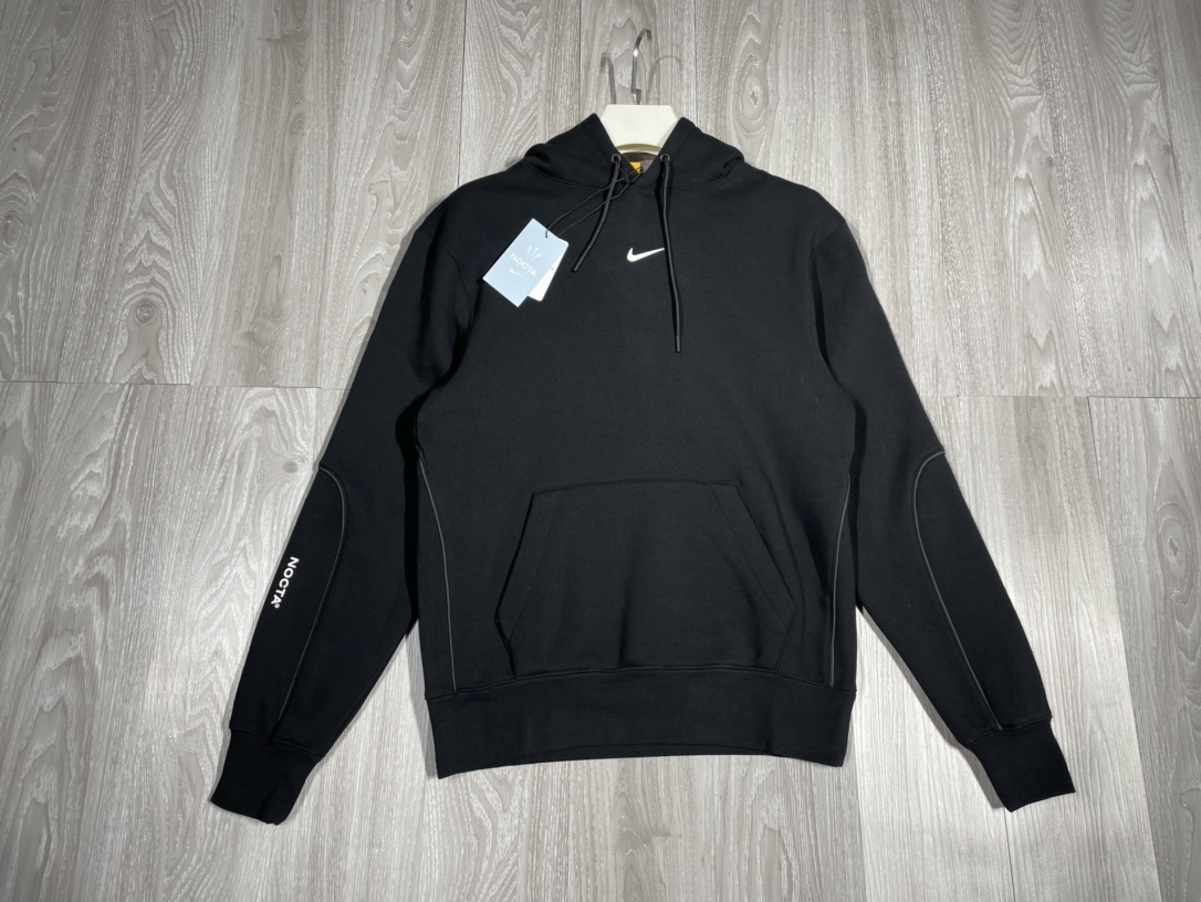 Nike x Drake 聯名款NOCTA系列簡約Logo 印花籃球運動連帽衛衣男款