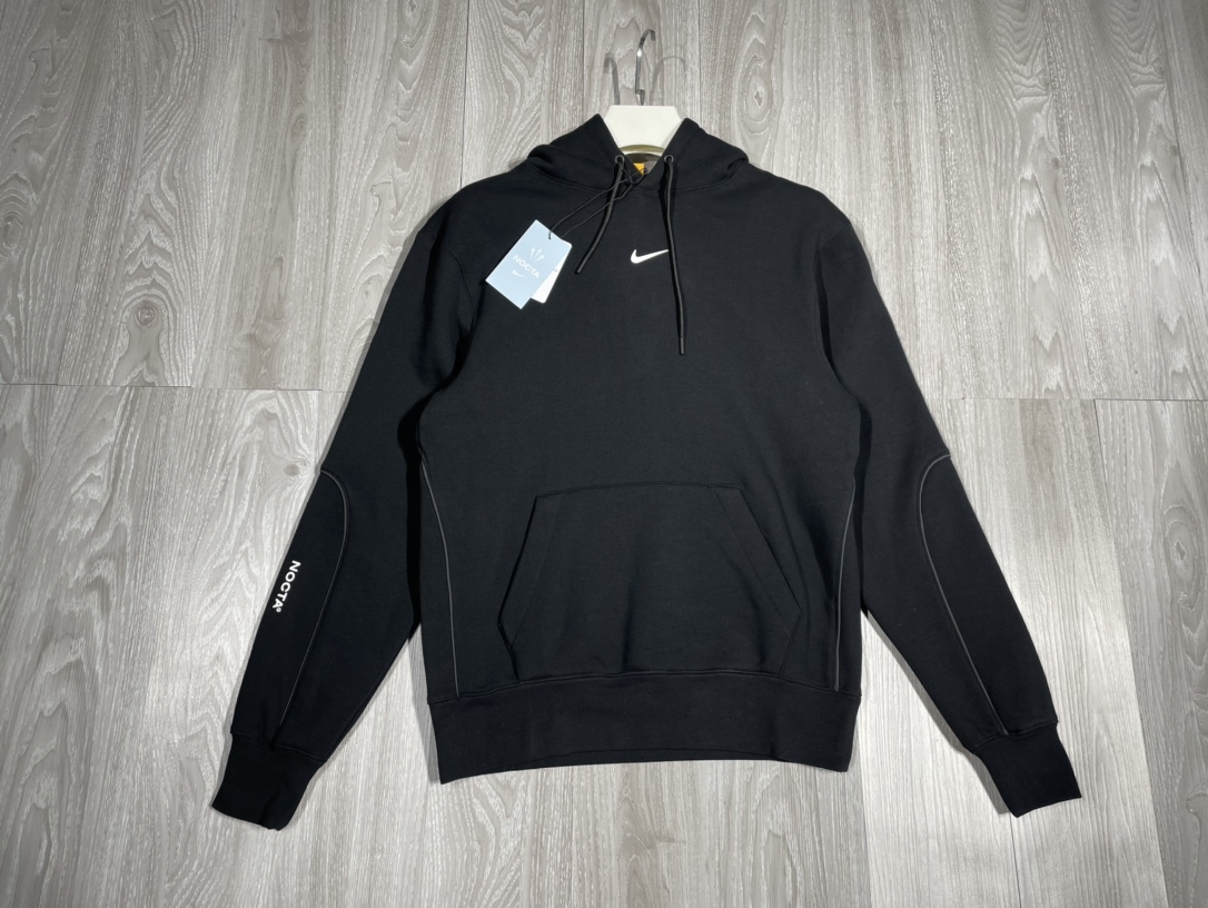 Nike x Drake 聯名款NOCTA系列簡約Logo 印花籃球運動連帽衛衣男款