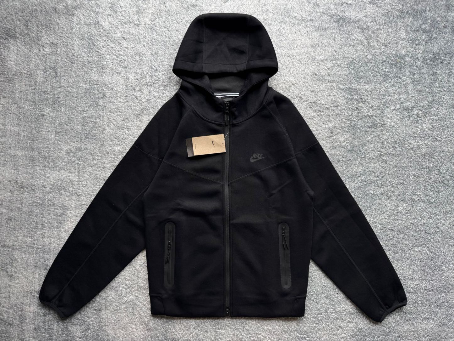 Nike WINDRUNNER 純色拉鍊雙拉頭連帽運動夾克