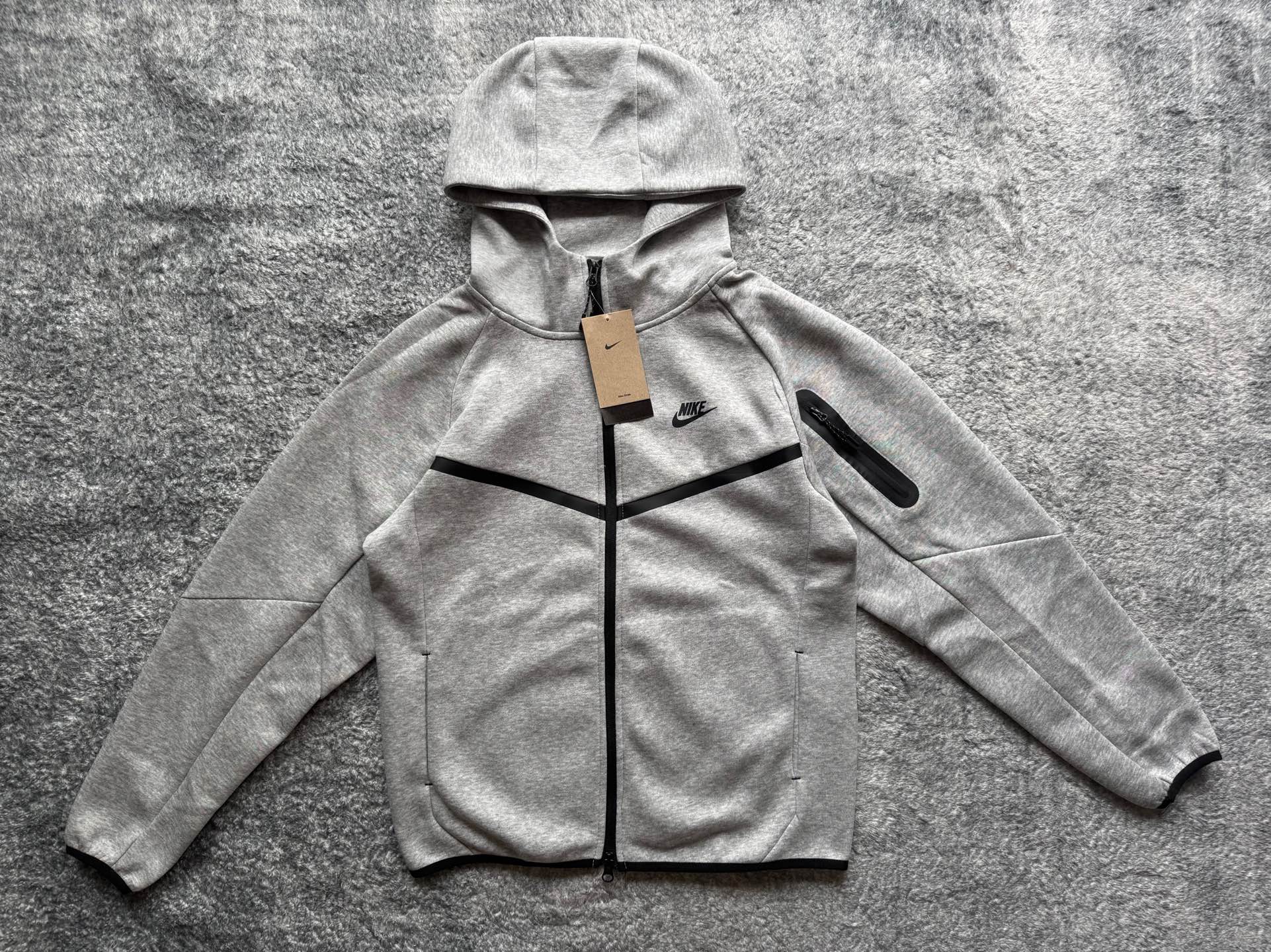 Nike WINDRUNNER 純色拉鍊雙拉頭連帽運動夾克 男女同款