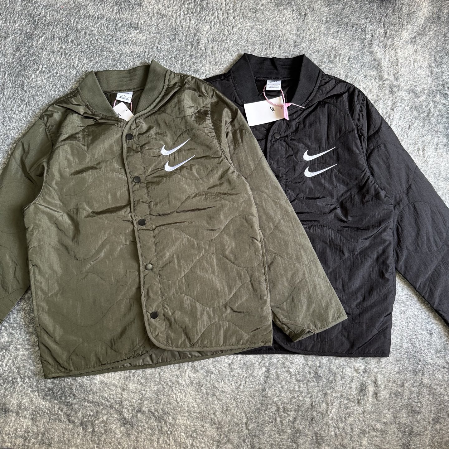 耐吉 Nike 雙扣棉夾克（薄款）