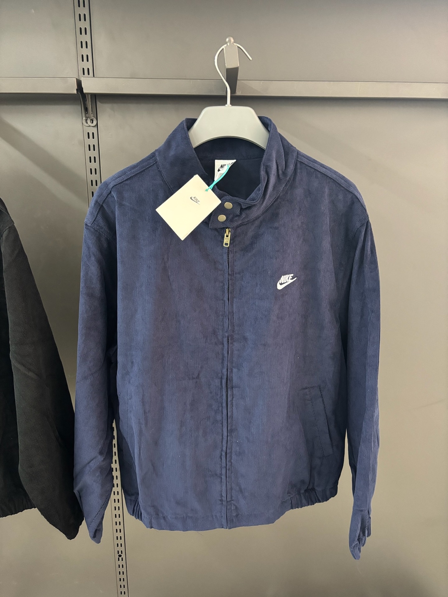 Nike耐克25新款哈靈頓燈芯絨復古夾克外套