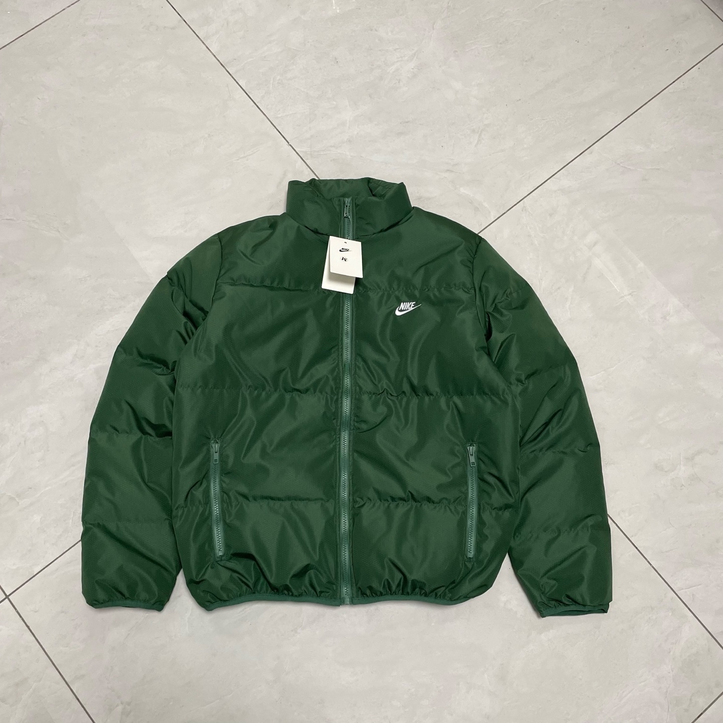  Nike 耐克哈靈頓立領專櫃同步明星羽絨服面包服