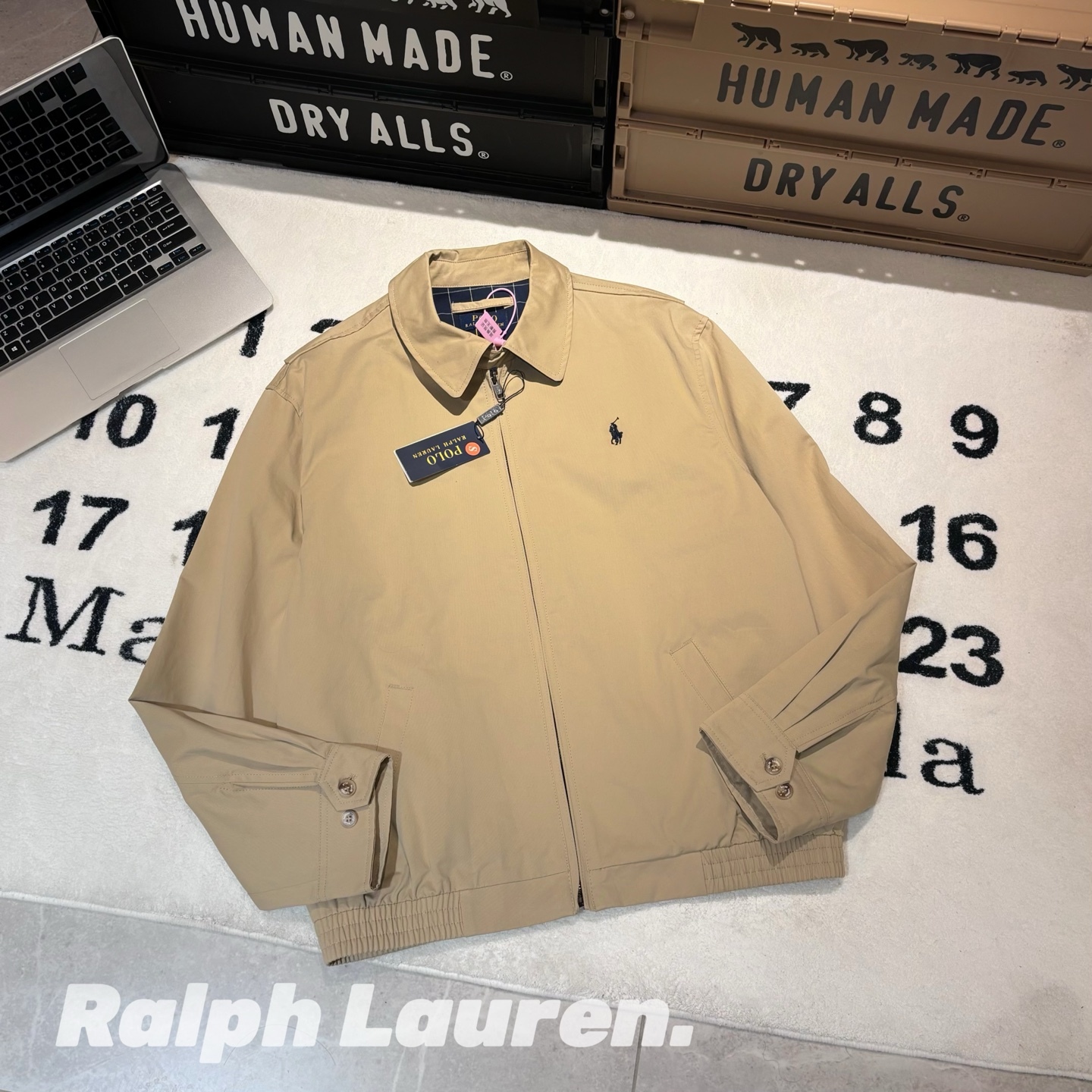 -Ralph Lauren拉夫勞倫 老幹部拉鏈夾克外套