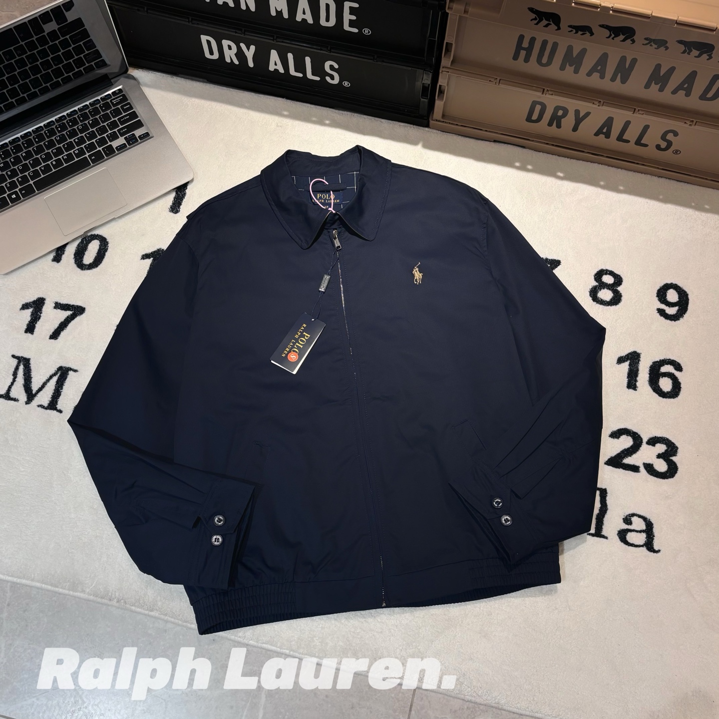 -Ralph Lauren拉夫勞倫 老幹部拉鏈夾克外套