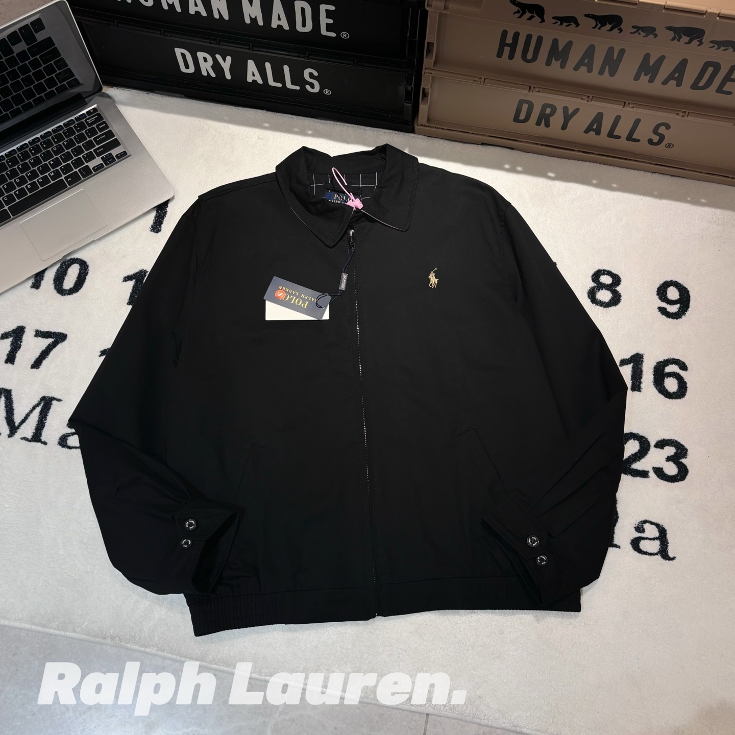 -Ralph Lauren拉夫勞倫 老幹部拉鏈夾克外套