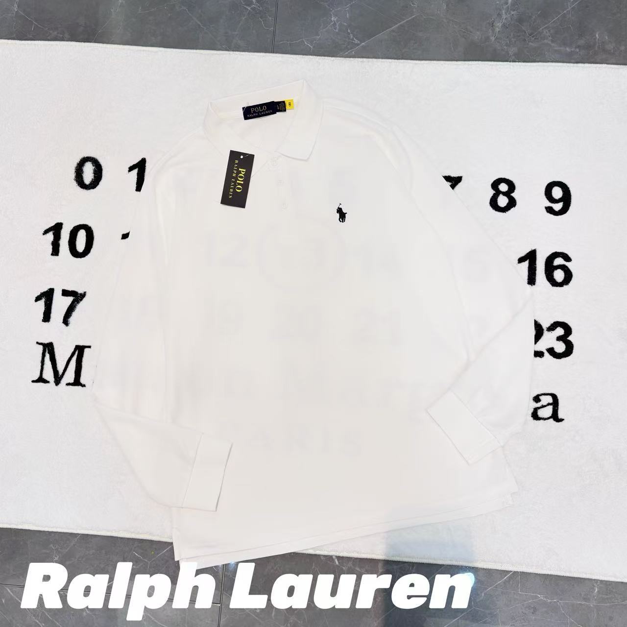 Ralph Lauren拉夫勞倫翻領長袖POLO衫