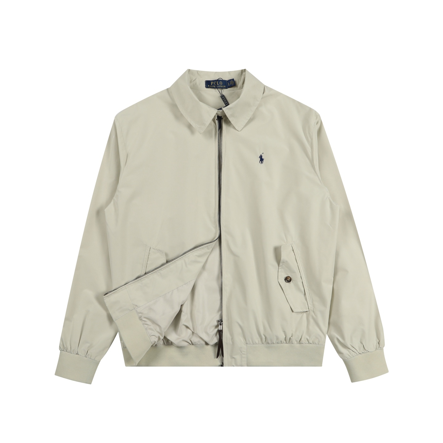 Ralph Lauren男裝老錢風老幹部立領工裝哈靈頓防水夾克外套
