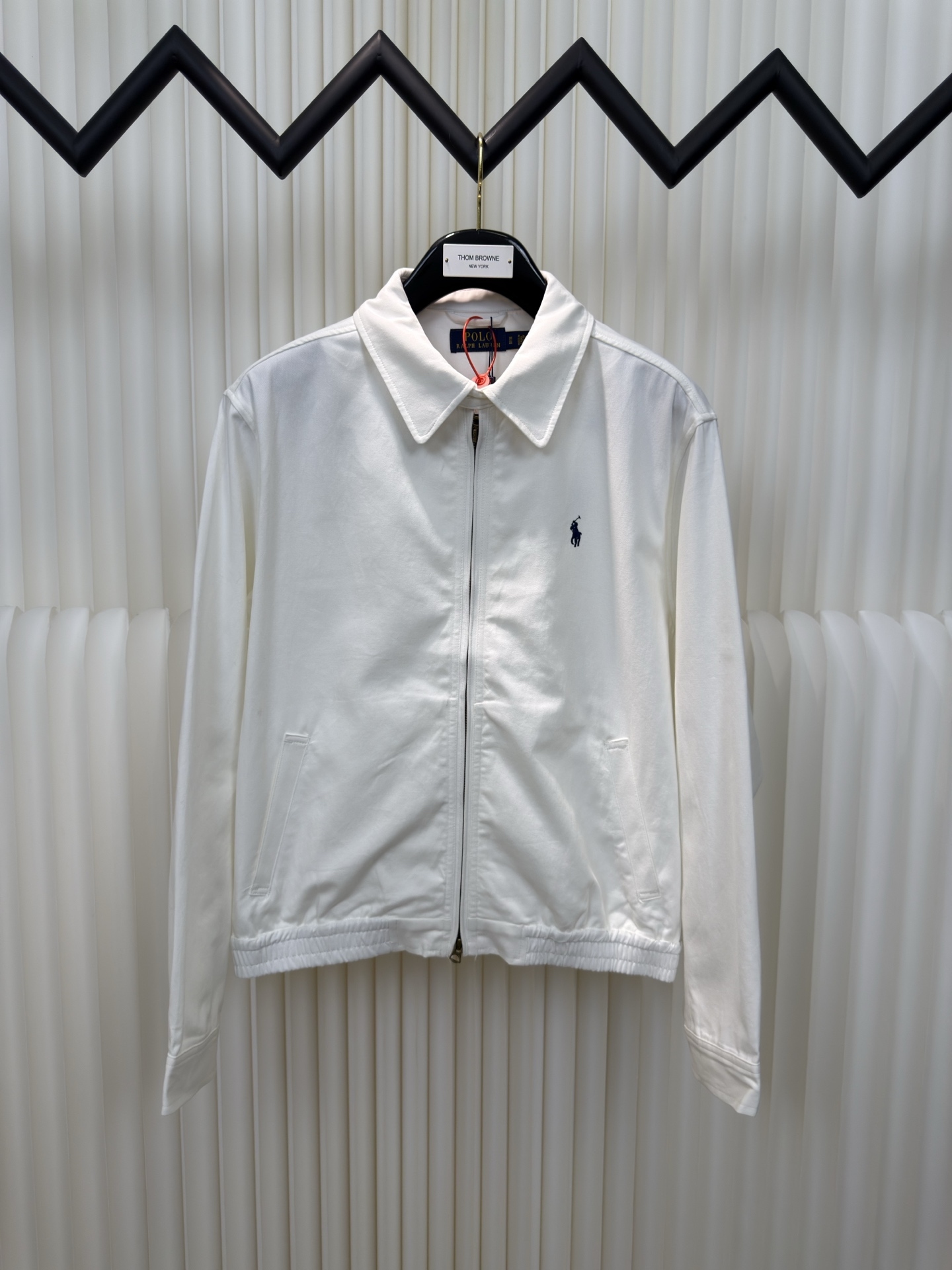 Ralph Lauren 刺繡拉鍊夾克