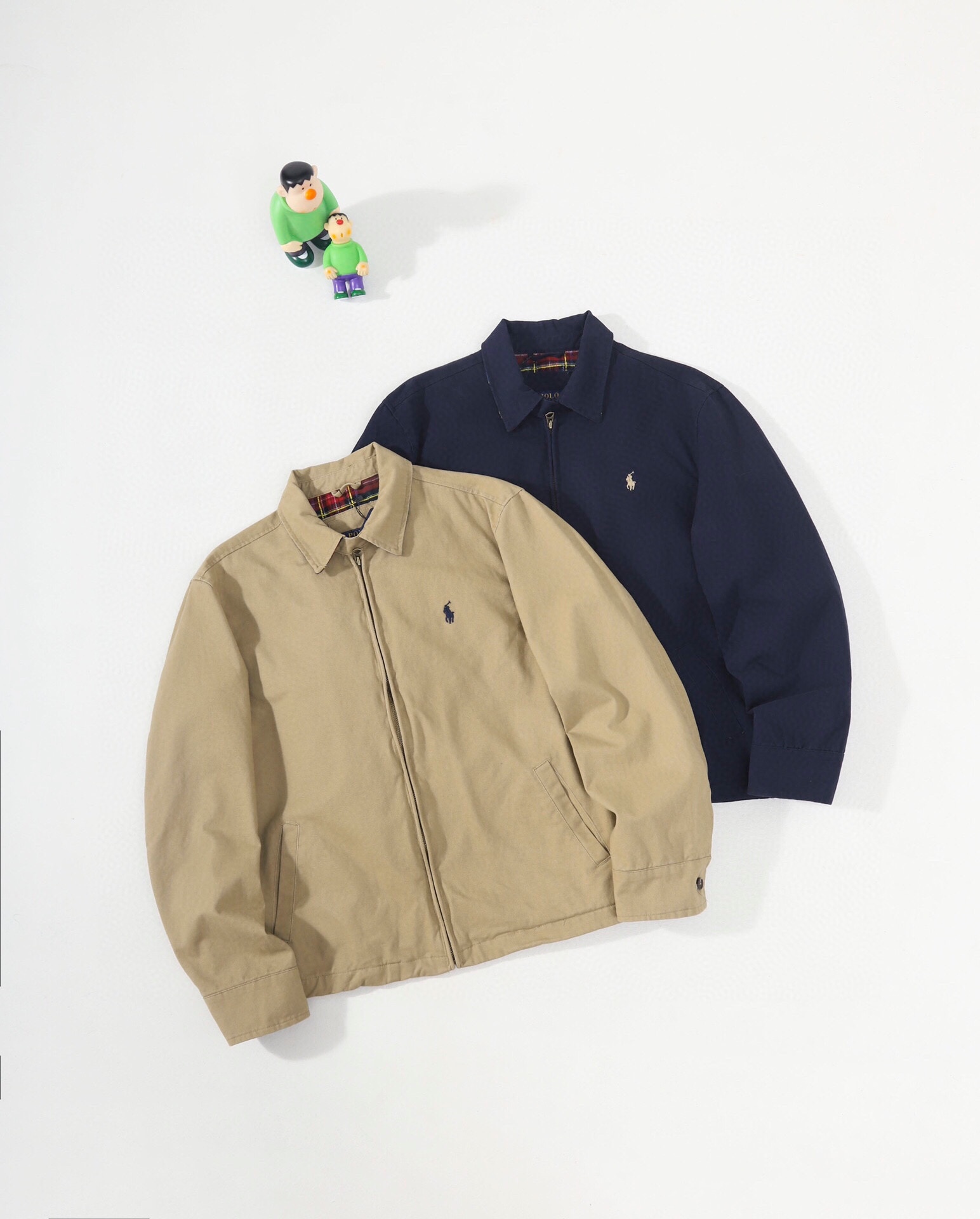 Ralph Lauren/拉夫勞倫 美式古著經典翻領老幹部復古夾克