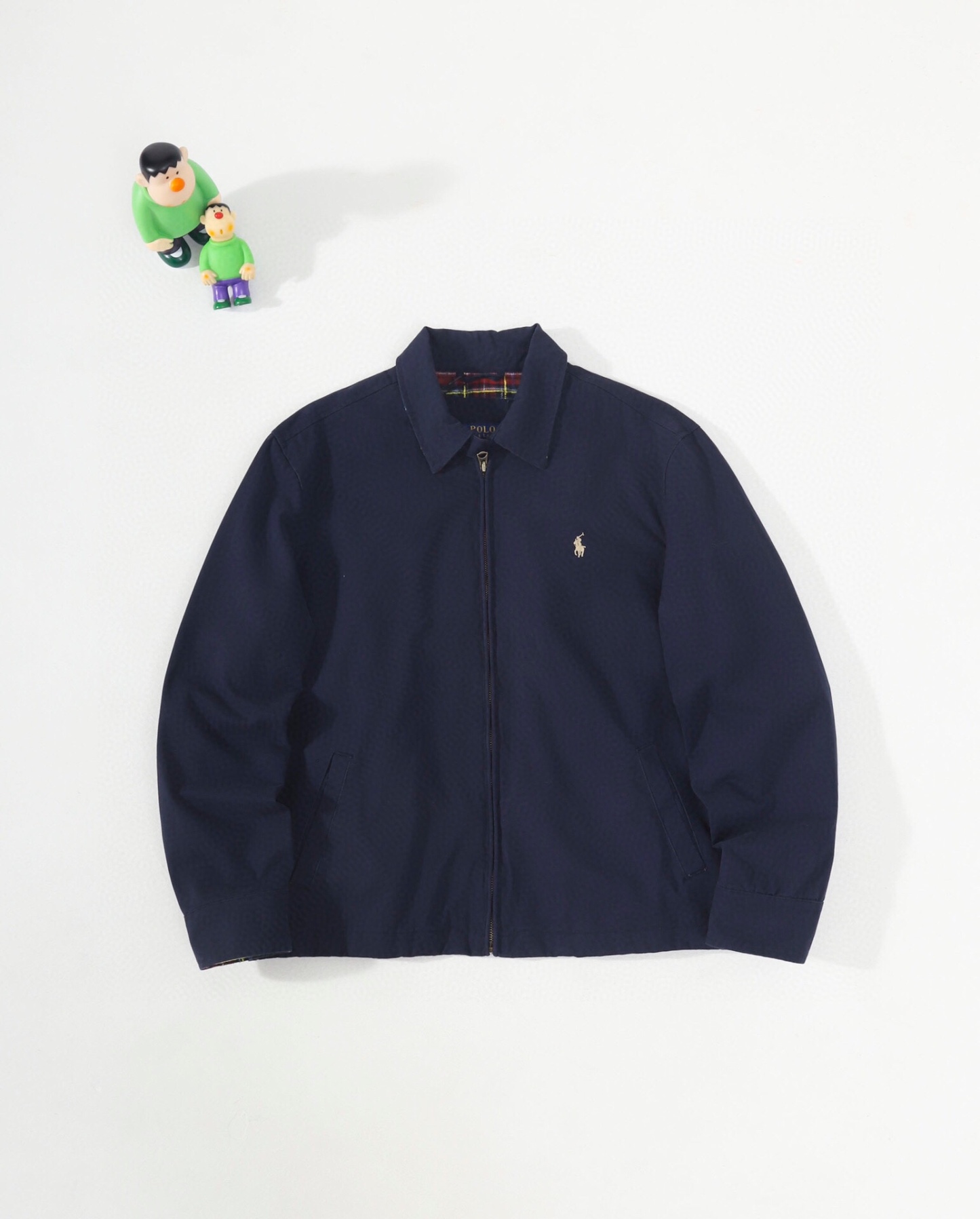 Ralph Lauren/拉夫勞倫 美式古著經典翻領老幹部復古夾克