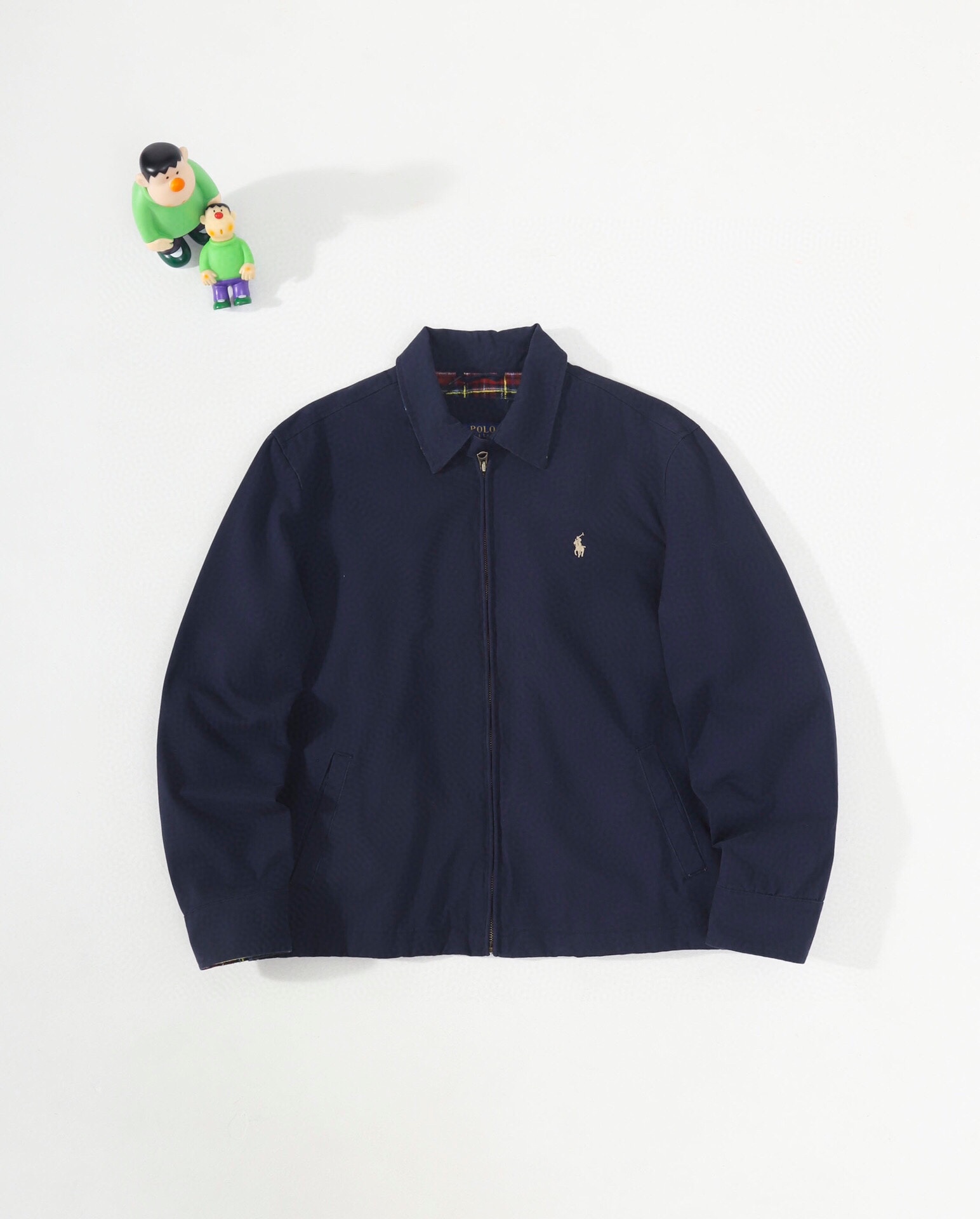 Ralph Lauren/拉夫勞倫 美式古著經典翻領老幹部復古夾克