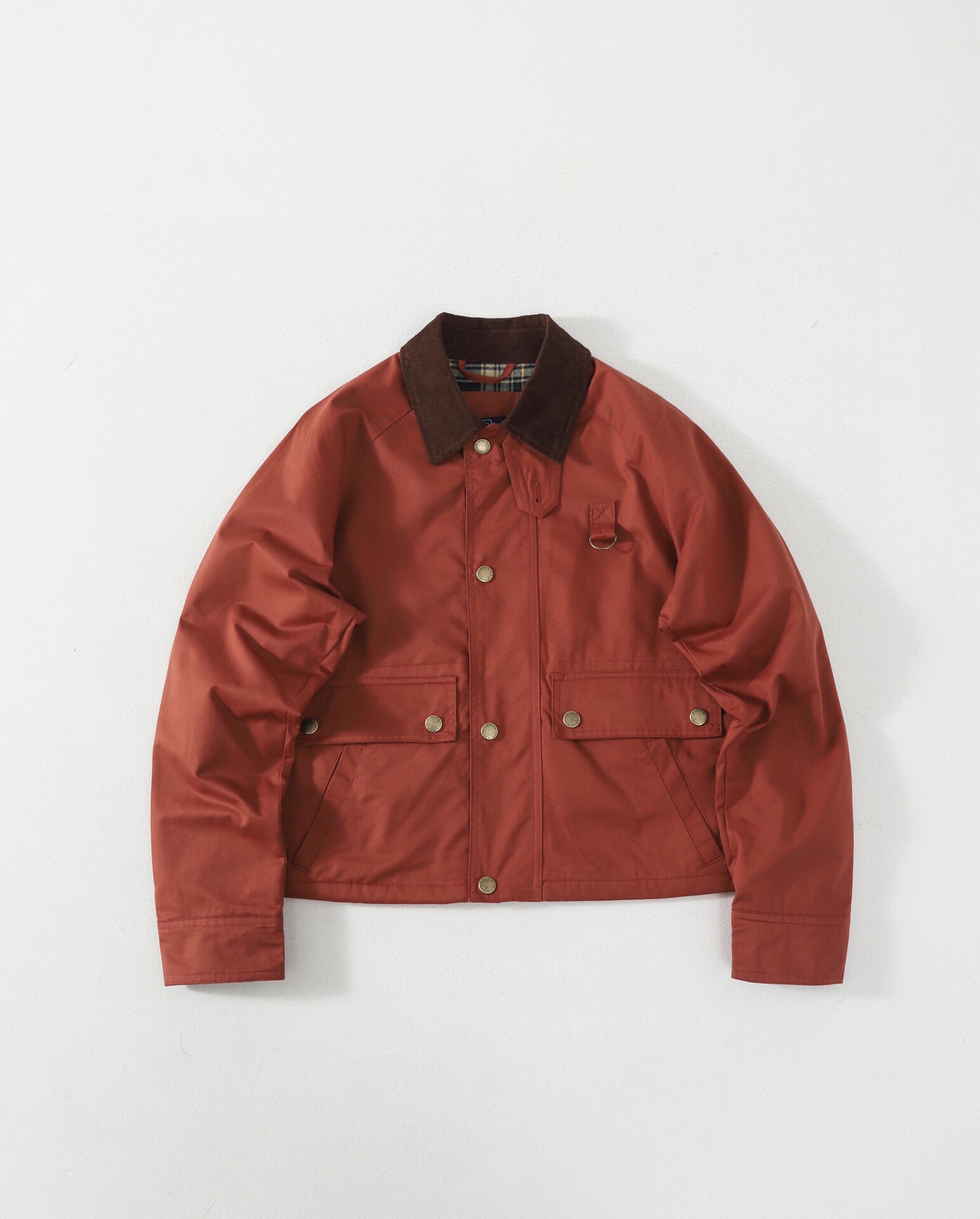 Ralph Lauren FW25 工裝風純色單排扣短款休閒夾克