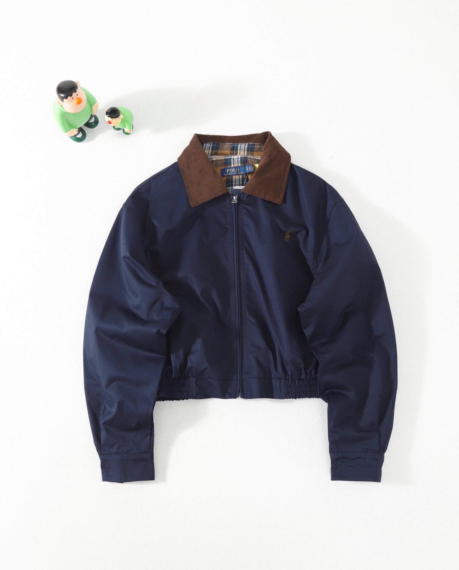 Ralph Lauren/拉夫勞倫美式古著經典翻領老幹部復古夾克外套