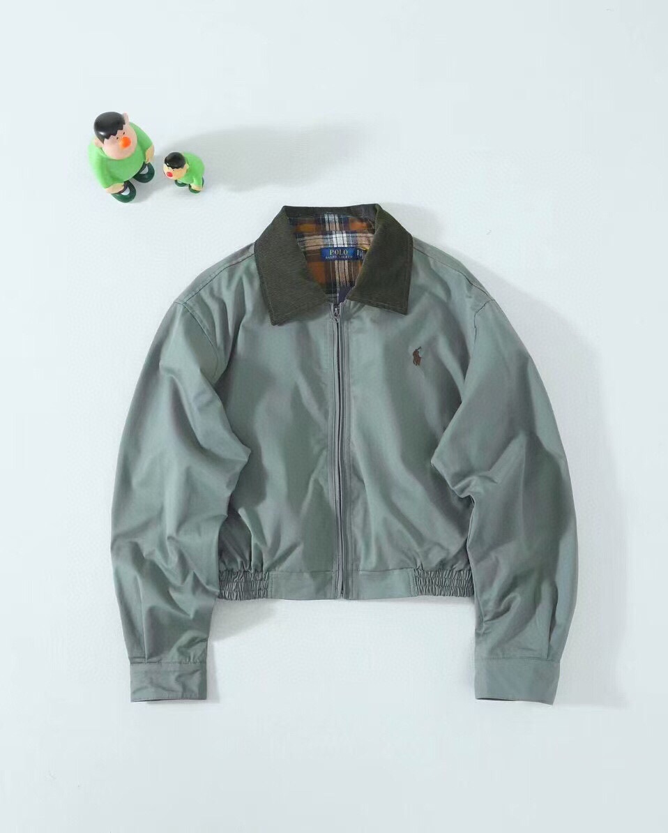 Ralph Lauren/拉夫勞倫美式古著經典翻領老幹部復古夾克外套