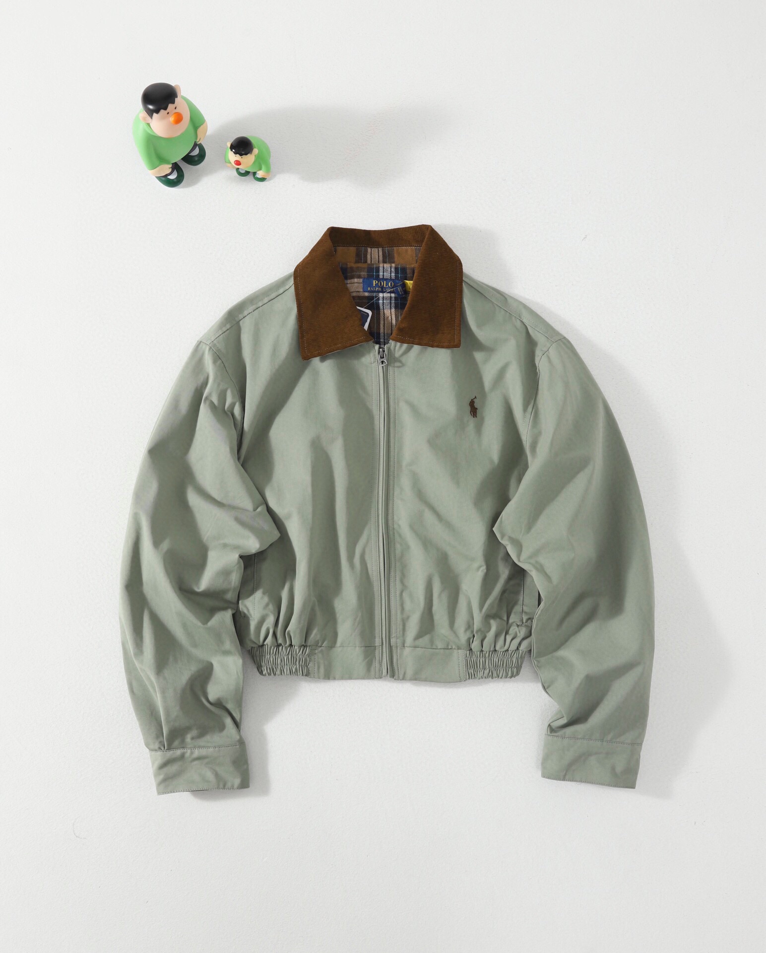 Ralph Lauren/拉夫勞倫美式古著經典翻領老幹部復古夾克外套