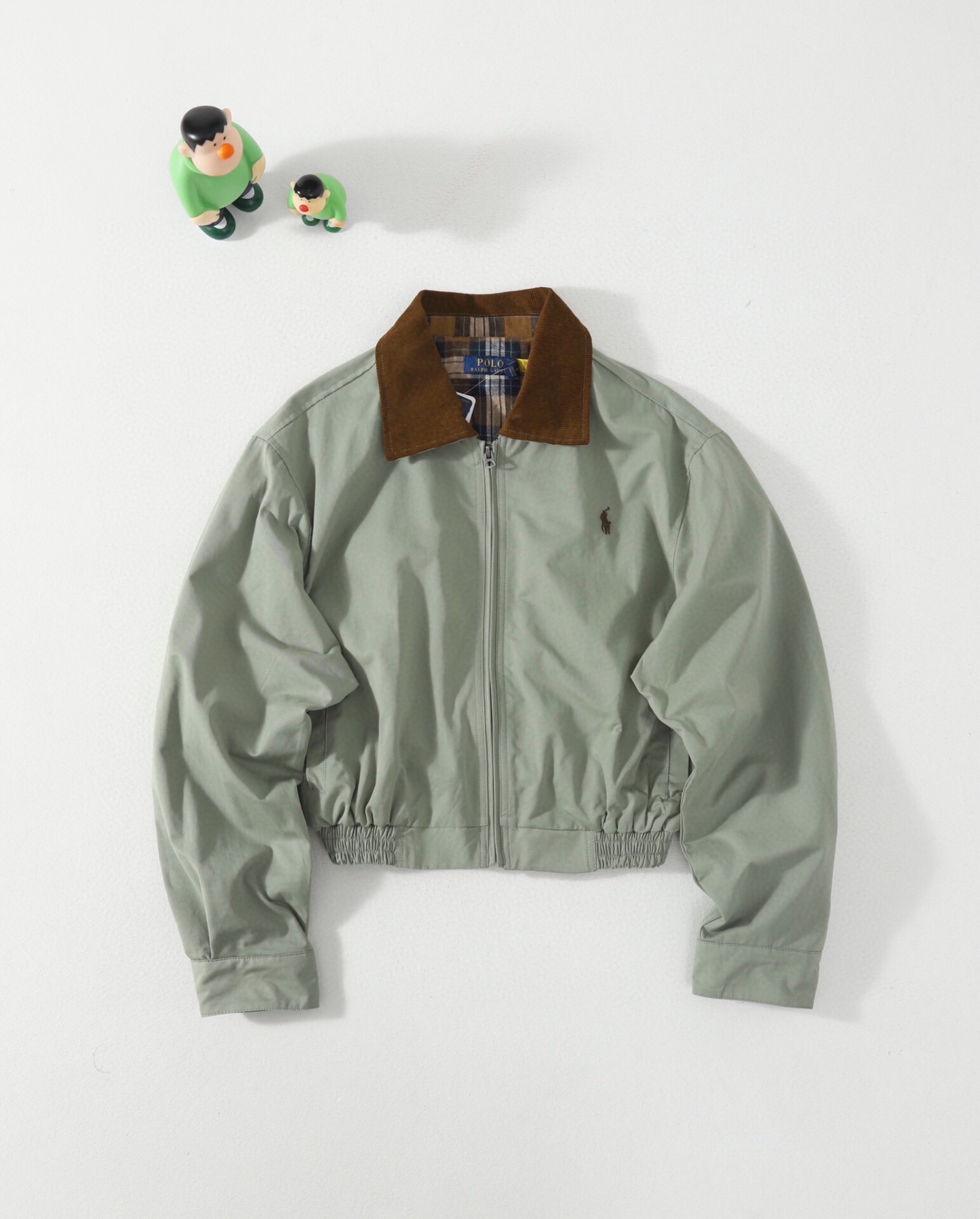 Ralph Lauren/拉夫勞倫美式古著經典翻領老幹部復古夾克外套