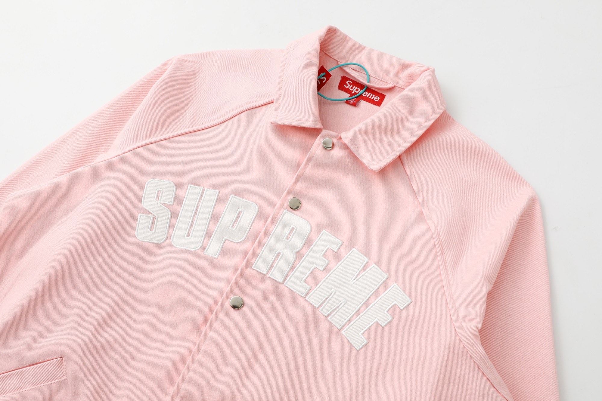 Supreme  徽標美式水洗教練夾克外套