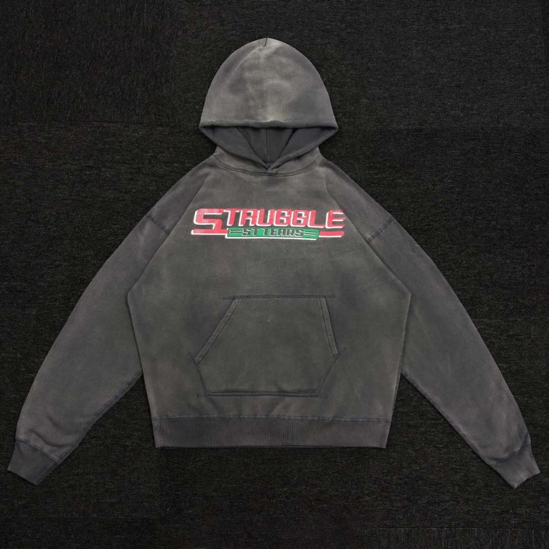 DENIM TEARS × Saint Micheal 印花連帽衛衣