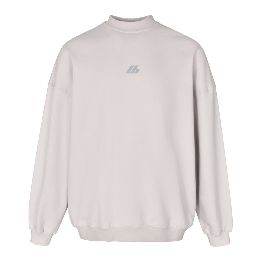 BLCG 24FW Ib字母反光圓領衛衣