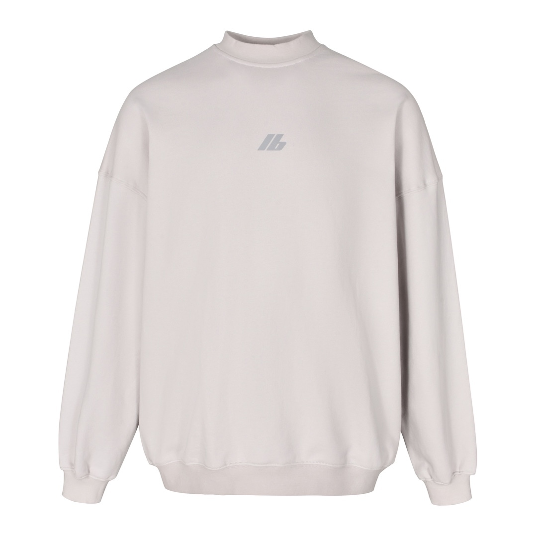 BLCG 24FW Ib字母反光圓領衛衣