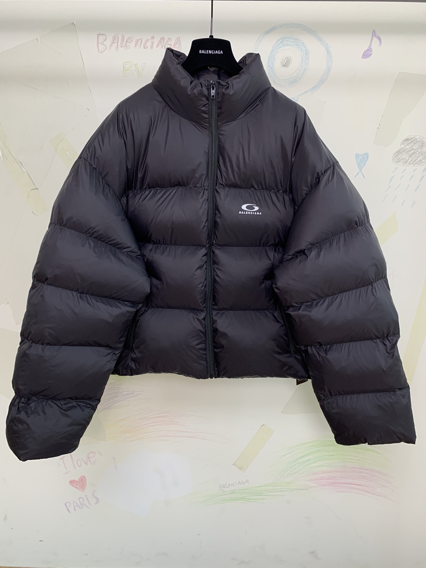 BLCG 25FW 單環刺繡棉服