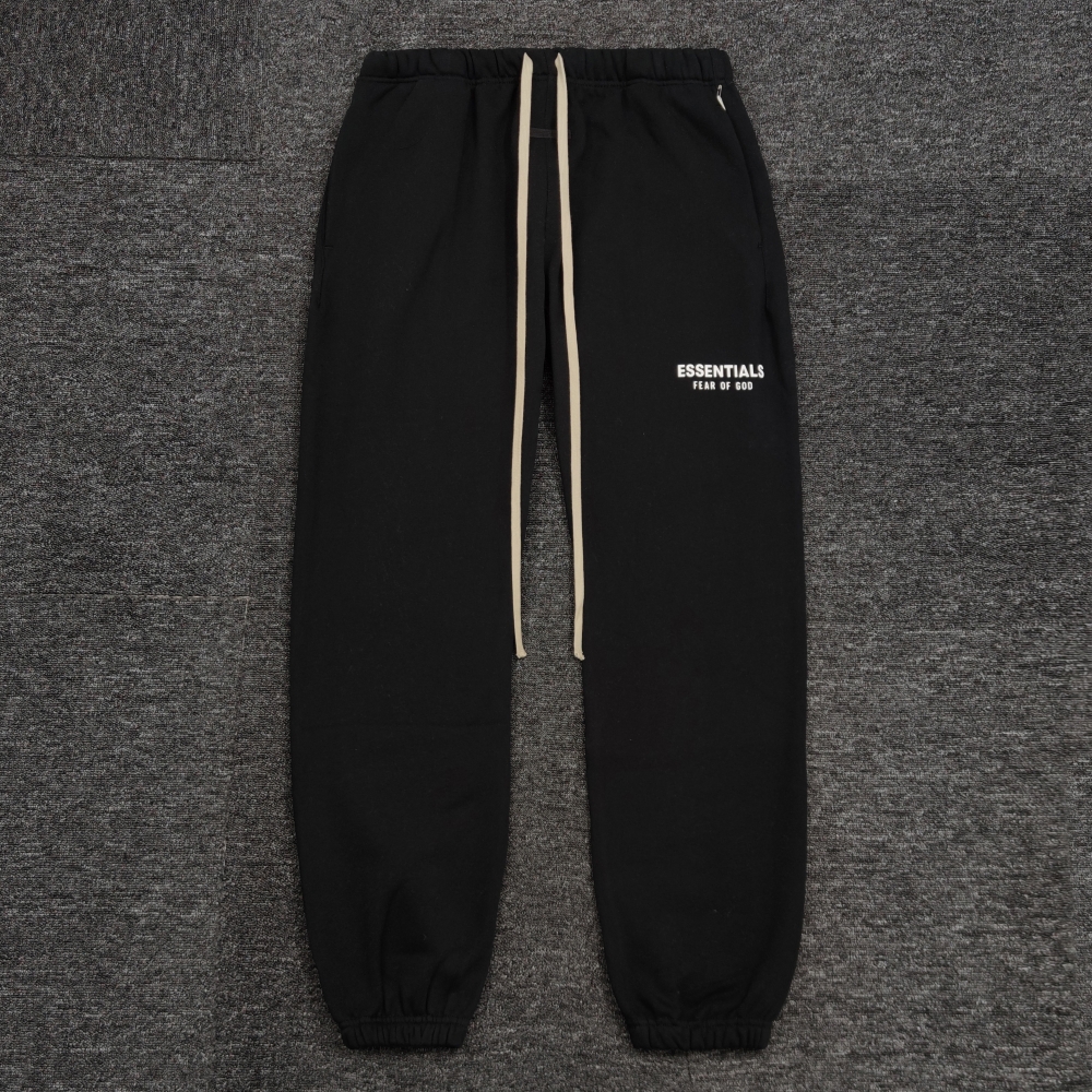 FOG FEAR OF GOD ESSENTIALS 2025FW fear of god 3D 矽膠壓花標誌毛衣褲