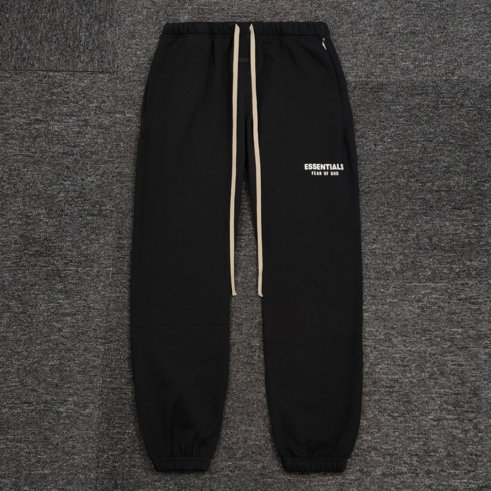 FOG FEAR OF GOD ESSENTIALS 2025FW fear of god 3D 矽膠壓花標誌毛衣褲