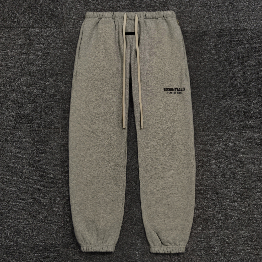 FOG FEAR OF GOD ESSENTIALS 2025FW fear of god 3D 矽膠壓花標誌毛衣褲