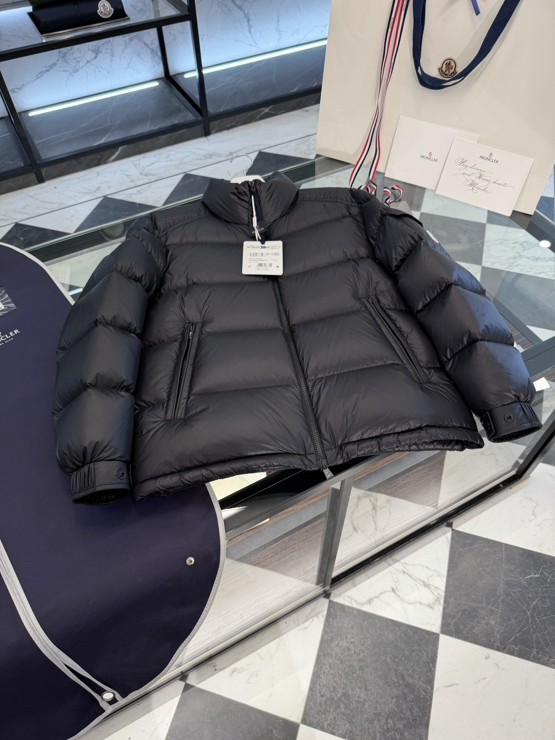 Moncler Levitha男士立領短款羽絨夾克外套.2025全新王牌經典.