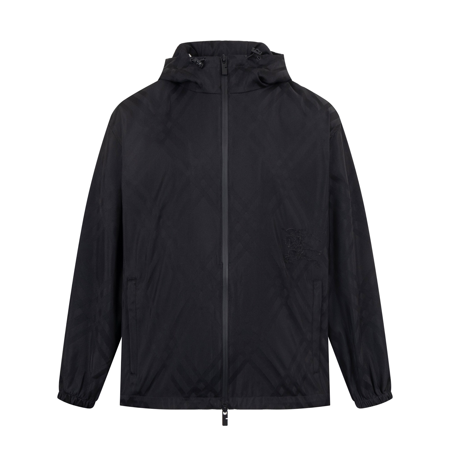 BBR 戰馬斜紋格連帽夾克