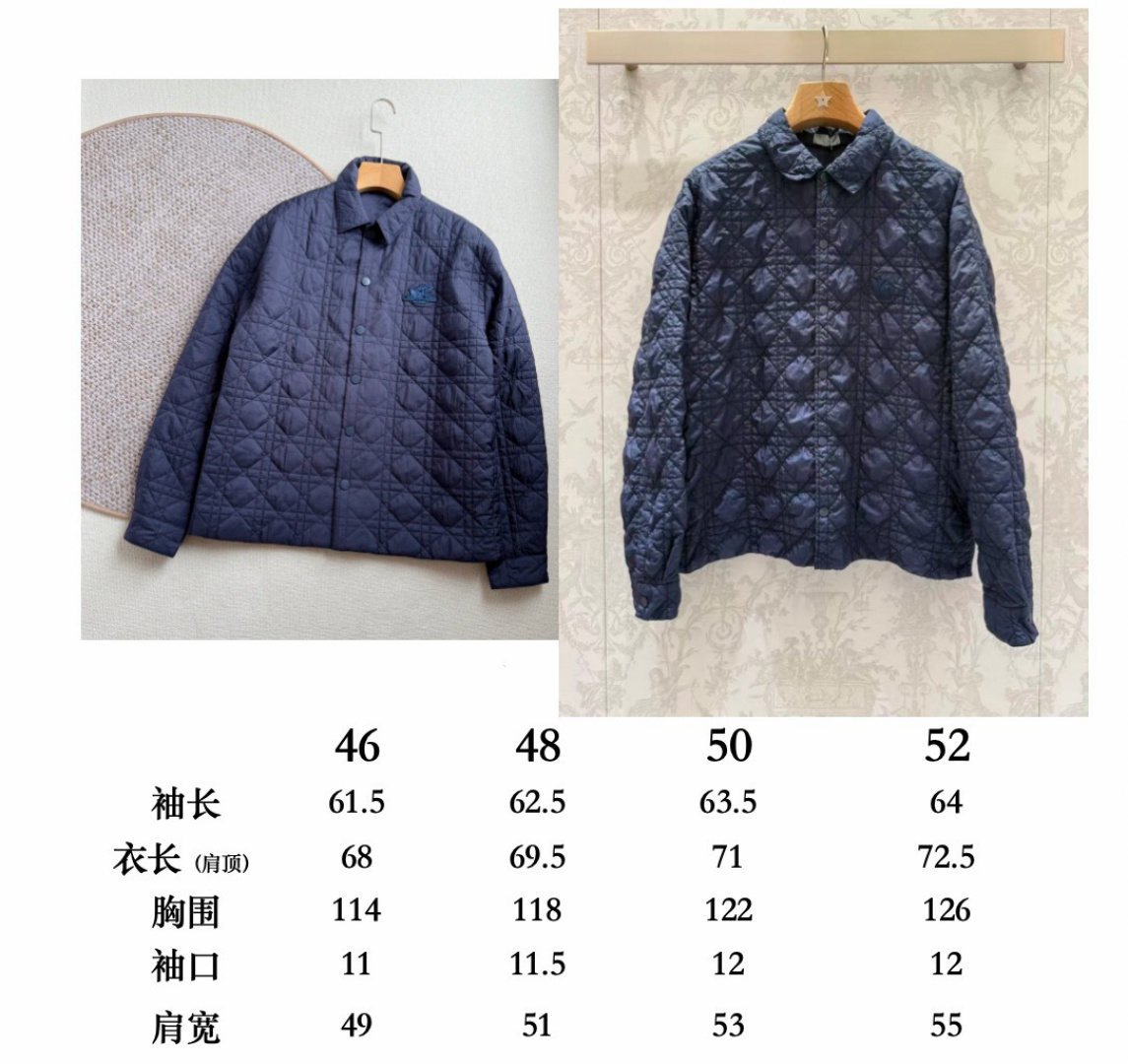 Di*r D家 2025FW最新款衍绣棉服