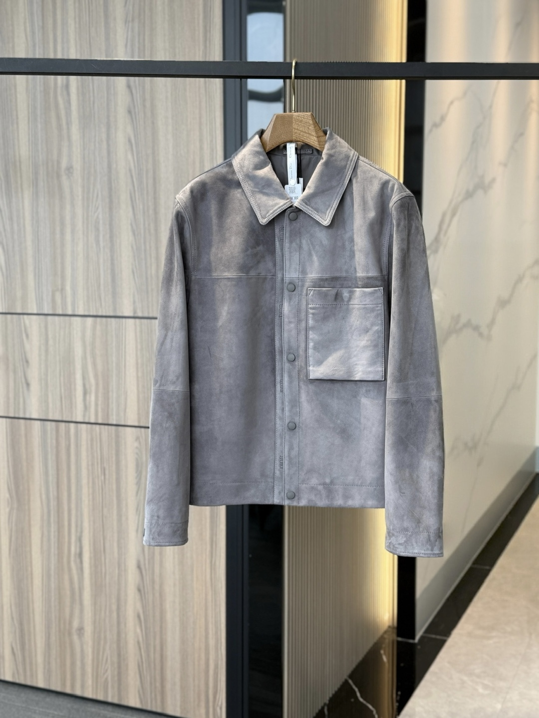 Dior 2025 秋冬男裝高端絨面革男士夾克外套