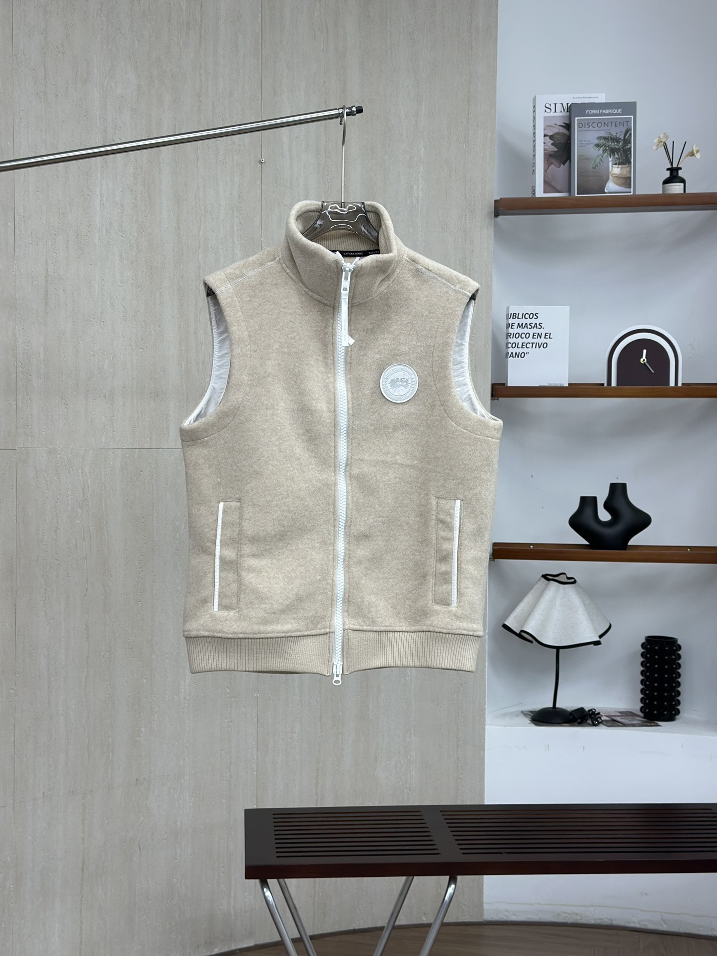 Canada Goose加拿大鵝白標羊絨馬甲