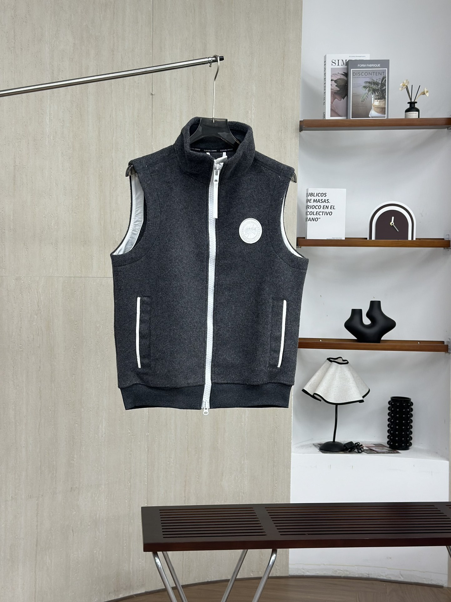 Canada Goose加拿大鵝白標羊絨馬甲