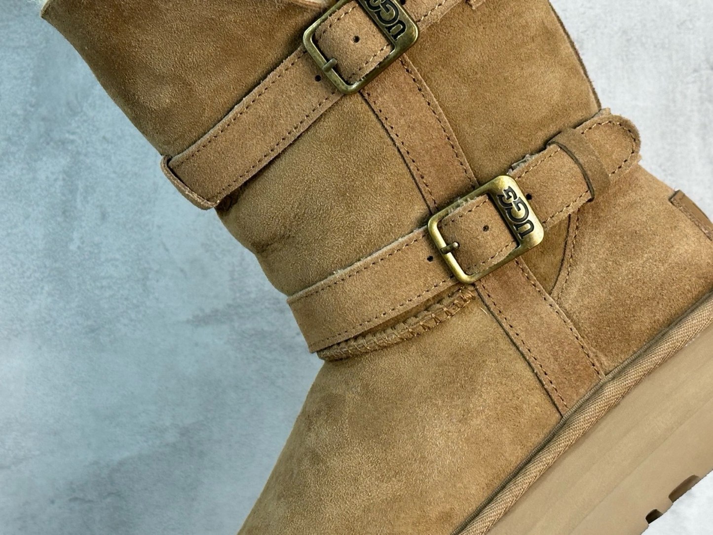  UGG  厚底大骑士  高筒雪地靴 两穿 