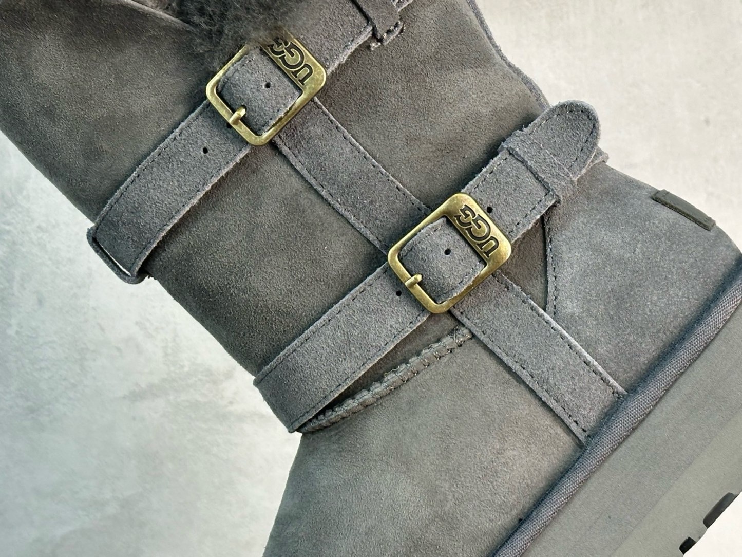  UGG  厚底大骑士  高筒雪地靴 两穿  