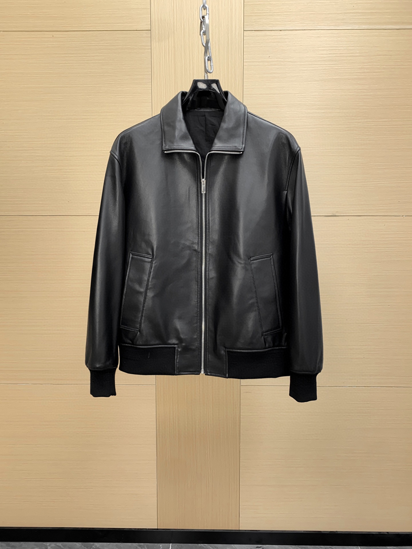 BV 經典意大利羊皮手工編織皮衣外套