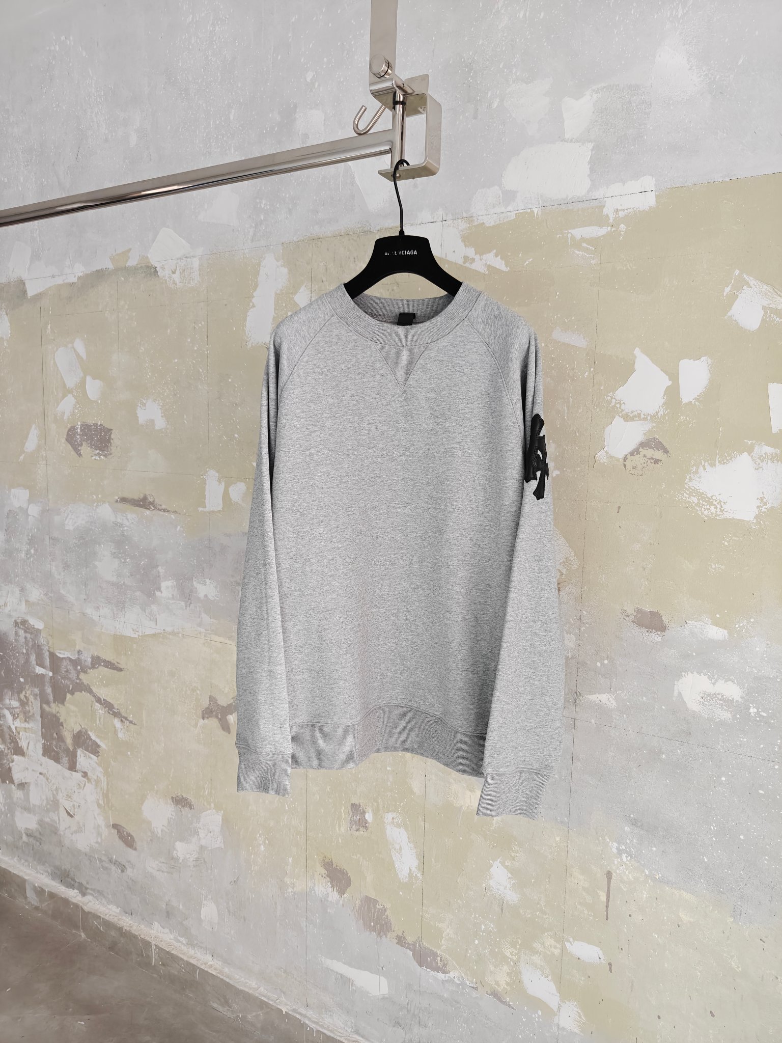 CH/25 抓絨拼皮衛衣