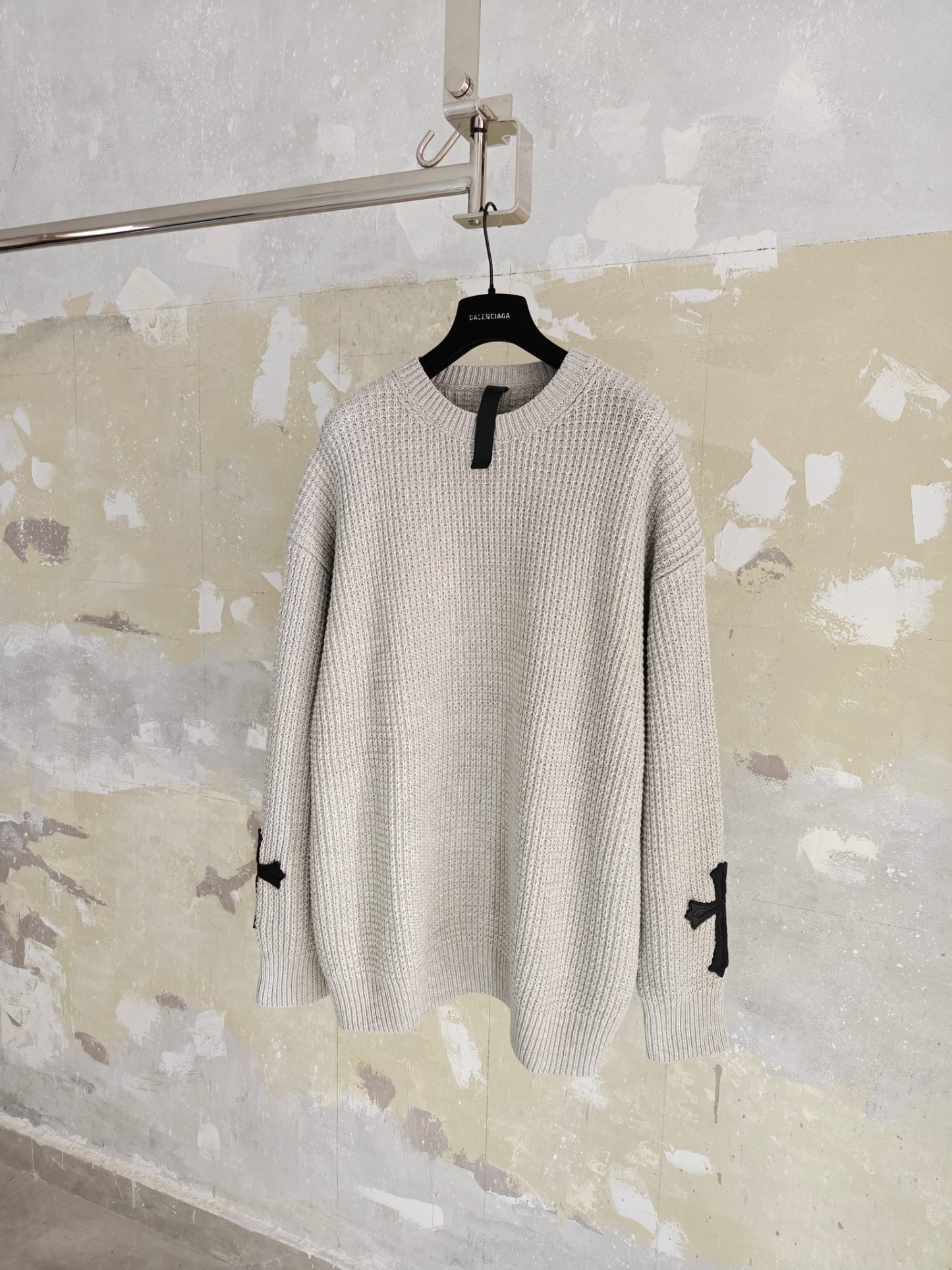 Chrome Hearts 羊絨華夫格毛衣