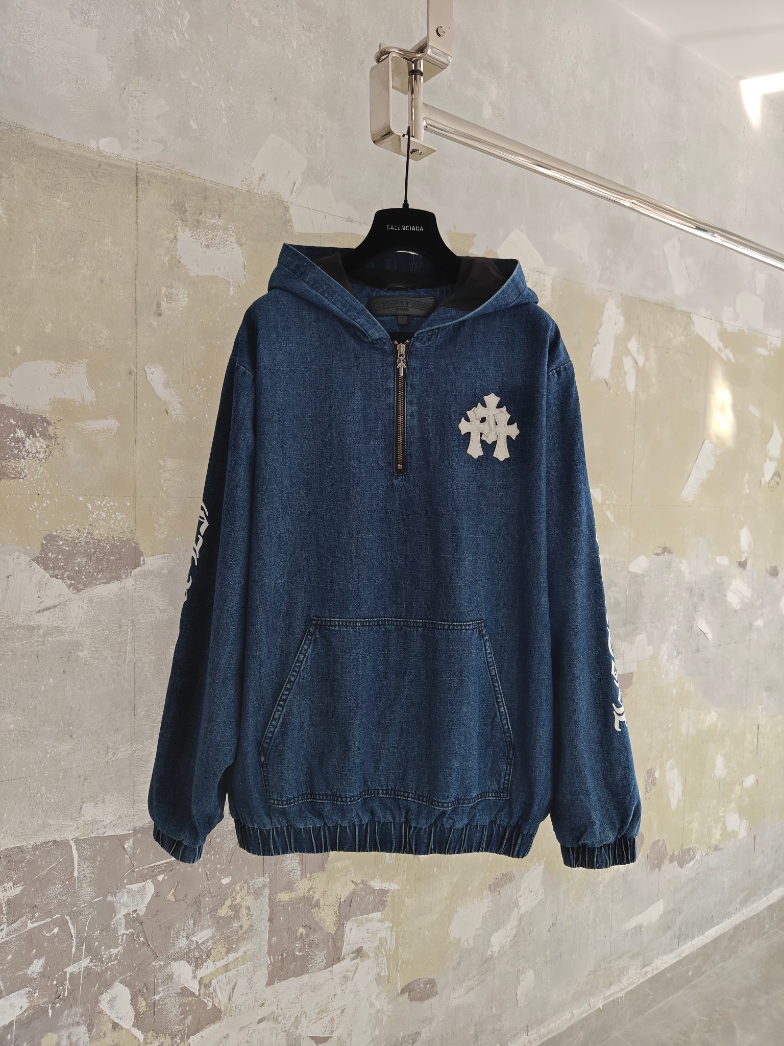 CH/25 半拉鍊牛仔外套