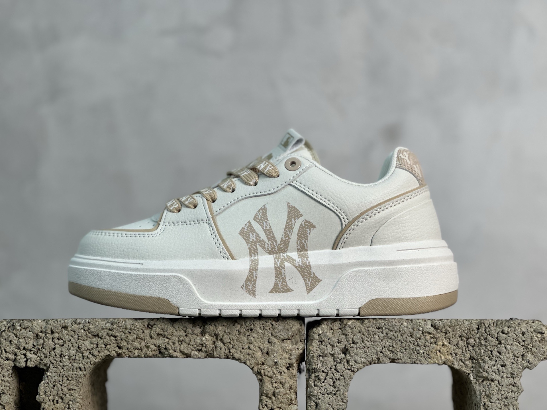 MLB 紐約洋基隊 增高厚底休閒板鞋