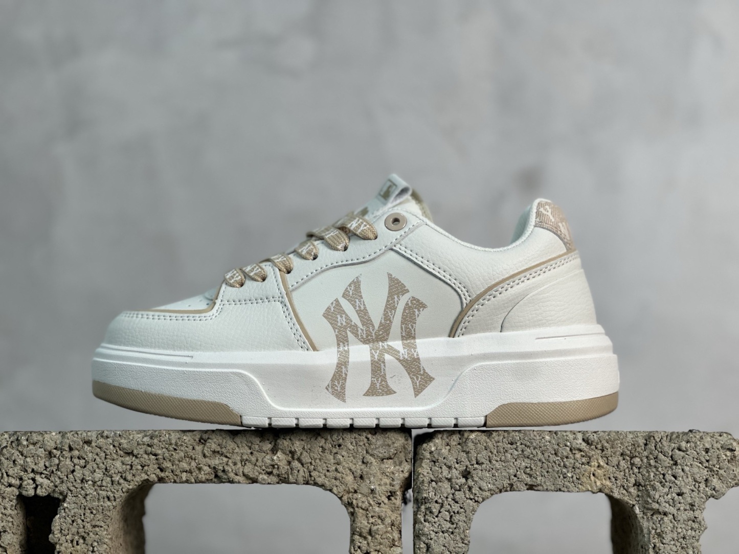 MLB 紐約洋基隊 增高厚底休閒板鞋