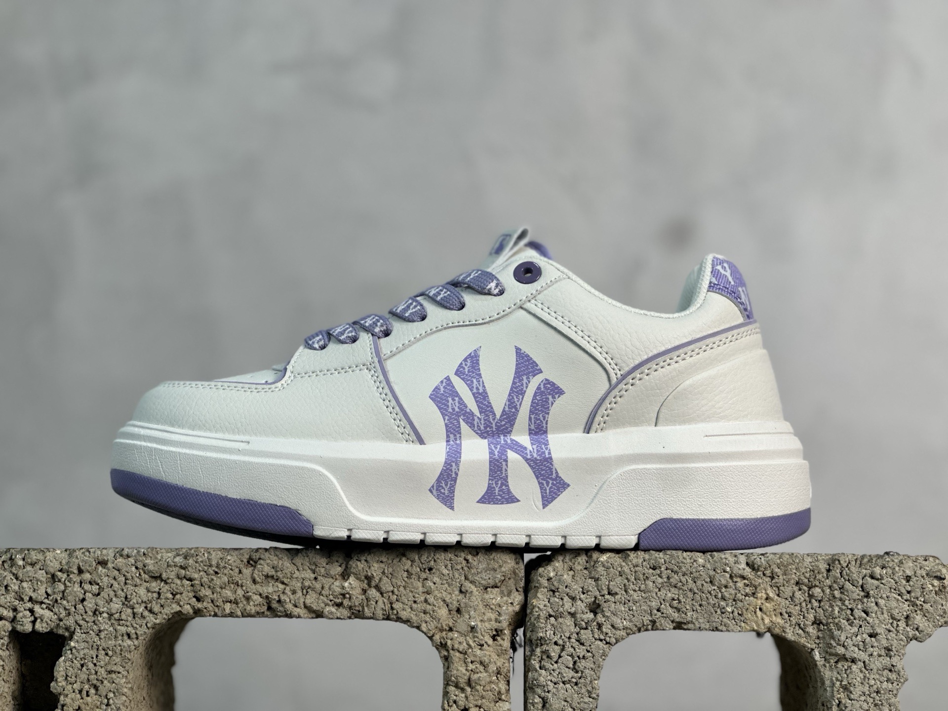 MLB 紐約洋基隊 增高厚底休閒板鞋