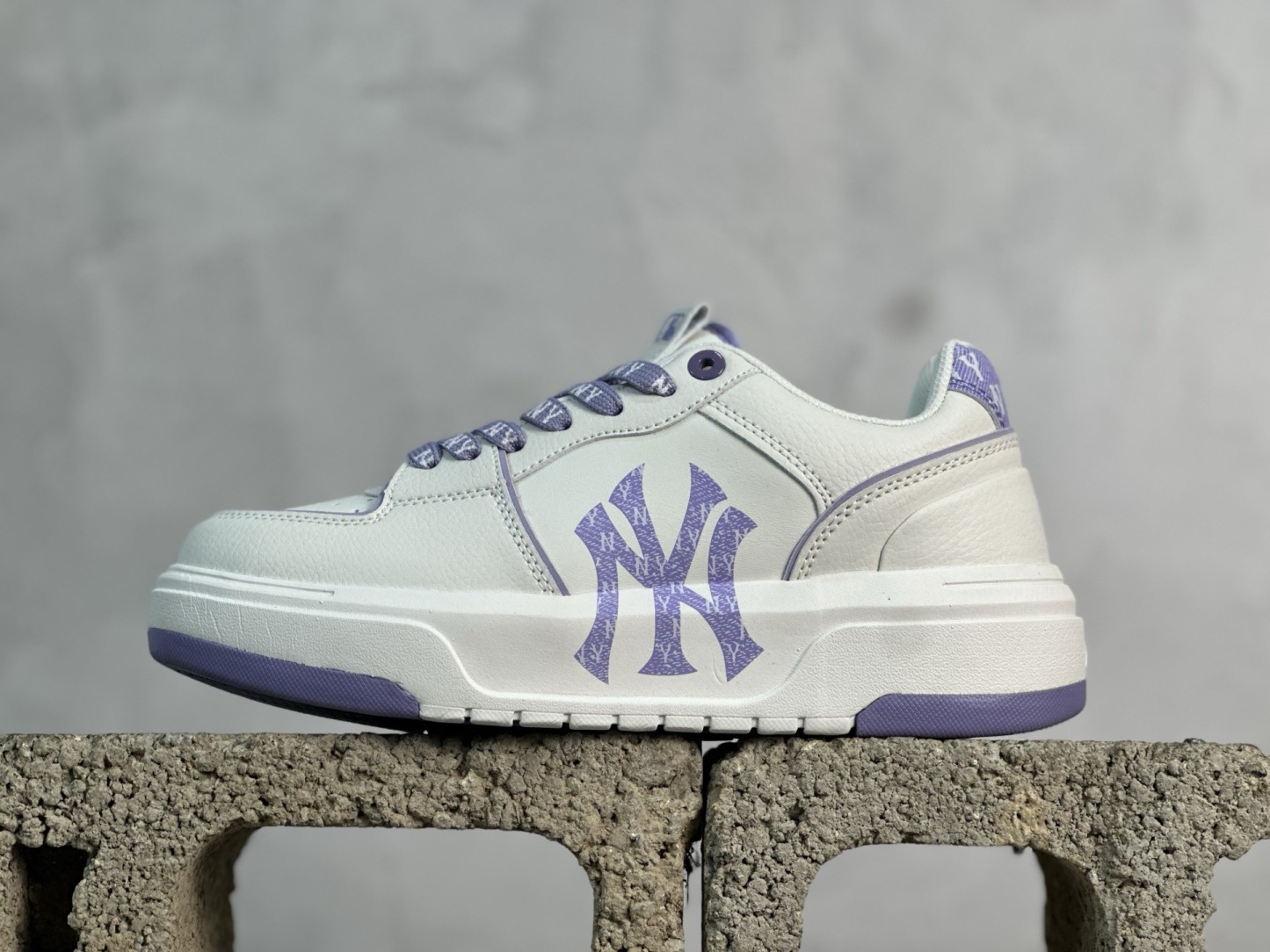 MLB 紐約洋基隊 增高厚底休閒板鞋