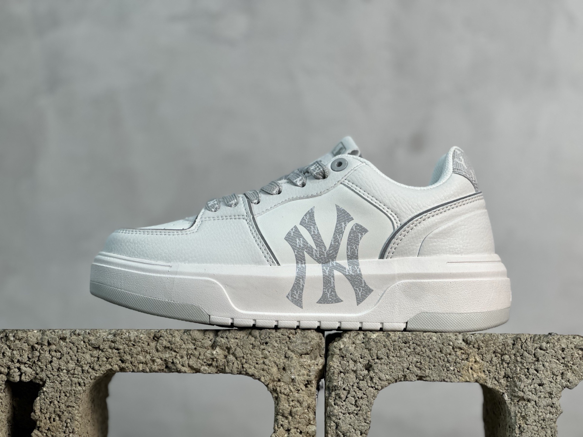 MLB 紐約洋基隊 增高厚底休閒板鞋