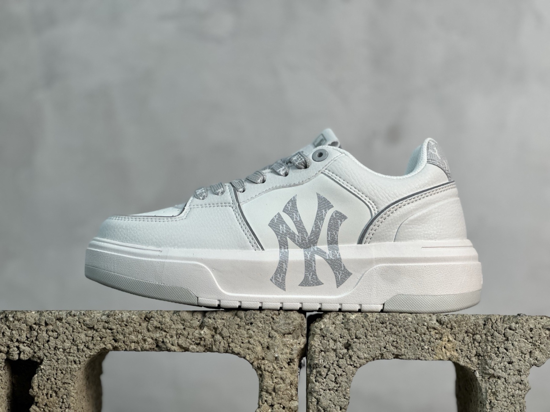 MLB 紐約洋基隊 增高厚底休閒板鞋