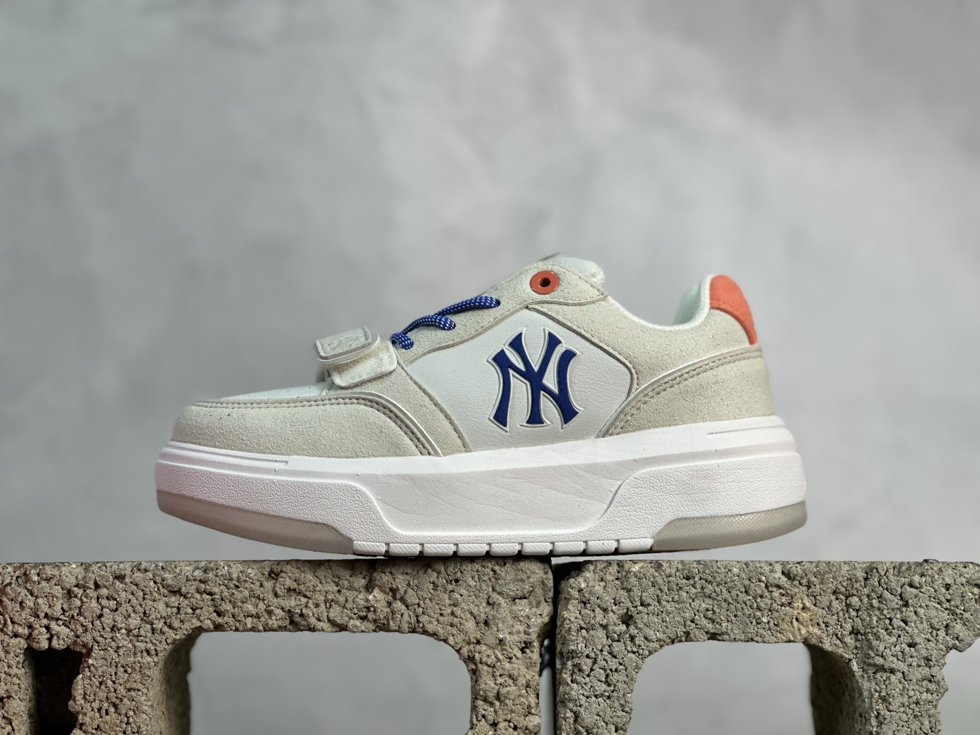 MLB Chunky Liner 學長鞋系列低幫老爹風輕量增高厚底百搭休閒運動慢跑鞋