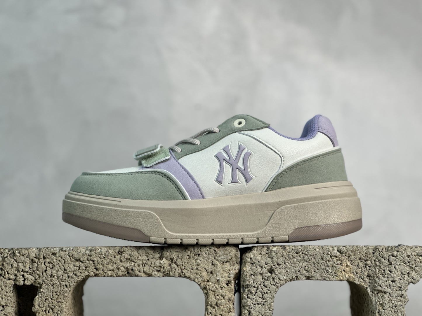 MLB 紐約洋基隊 增高厚底休閒跑鞋