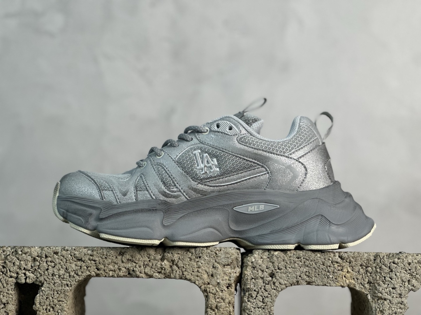 MLB 紐約洋基隊 增高厚底休閒板鞋